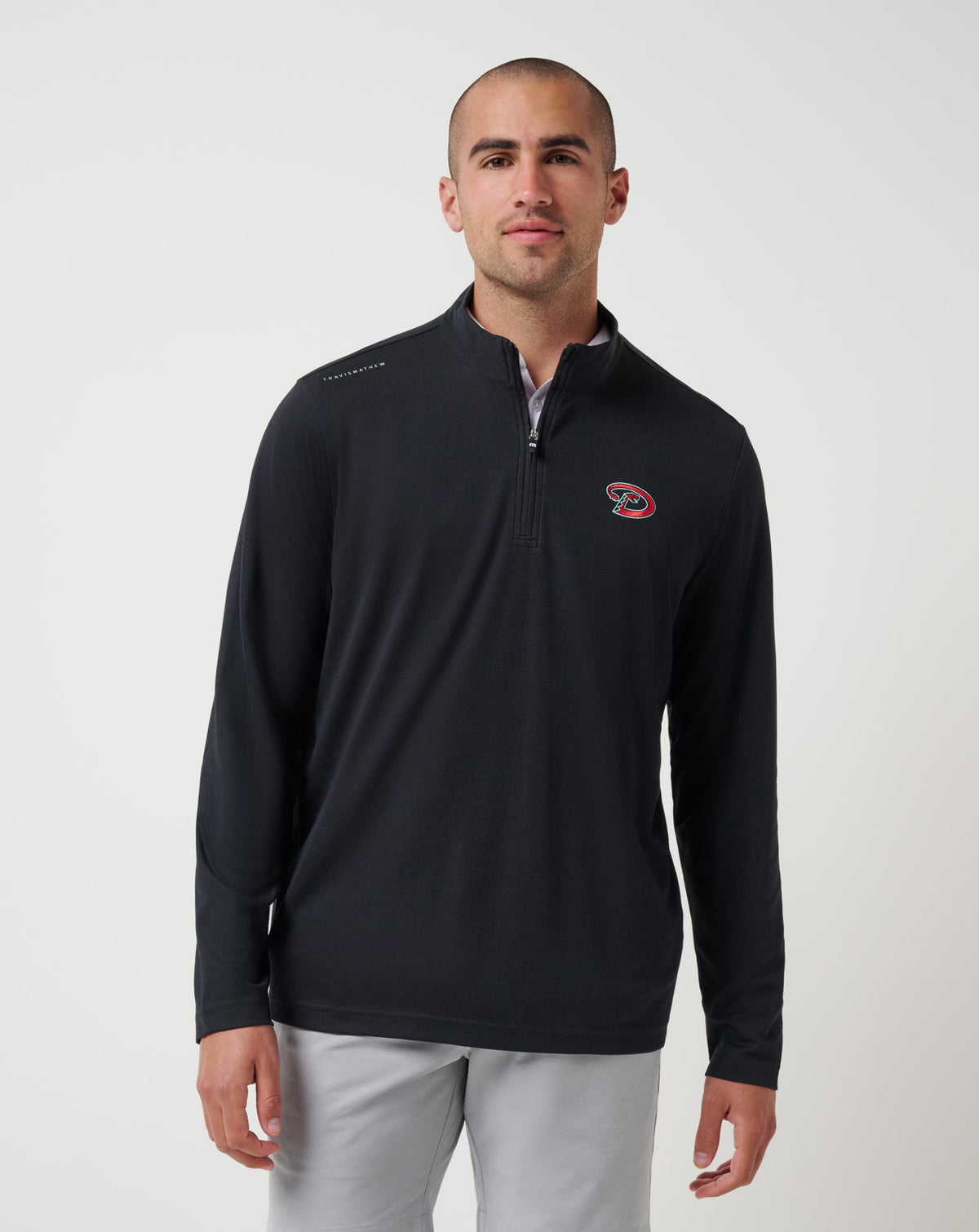 TravisMathew | Arizona Diamondbacks Time To Tailgate Quarter Zip - Black