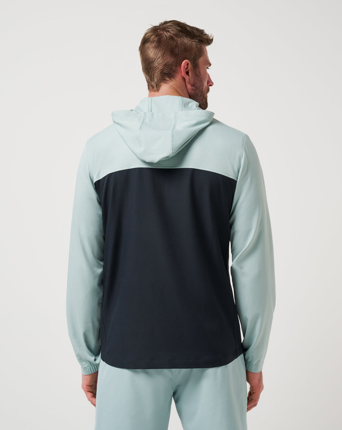 TravisMathew | Coin Toss Quarter Zip Hoodie - Gray Mist