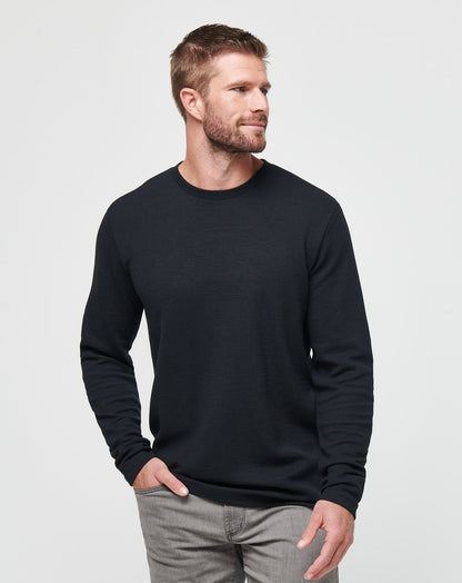TravisMathew | Cloud Waffle Crew - Black