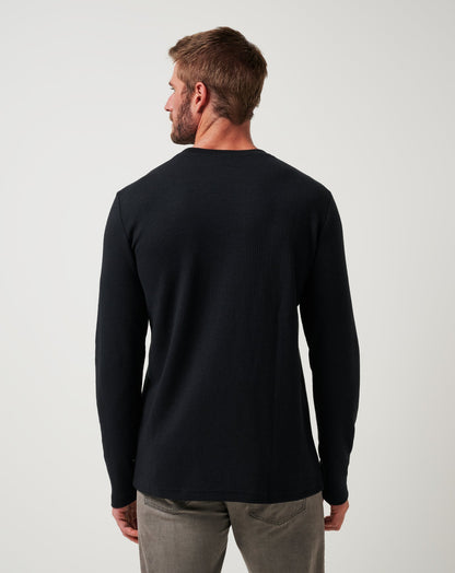 TravisMathew | Cloud Waffle Crew - Black