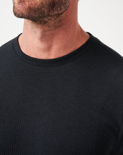 TravisMathew | Cloud Waffle Crew - Black