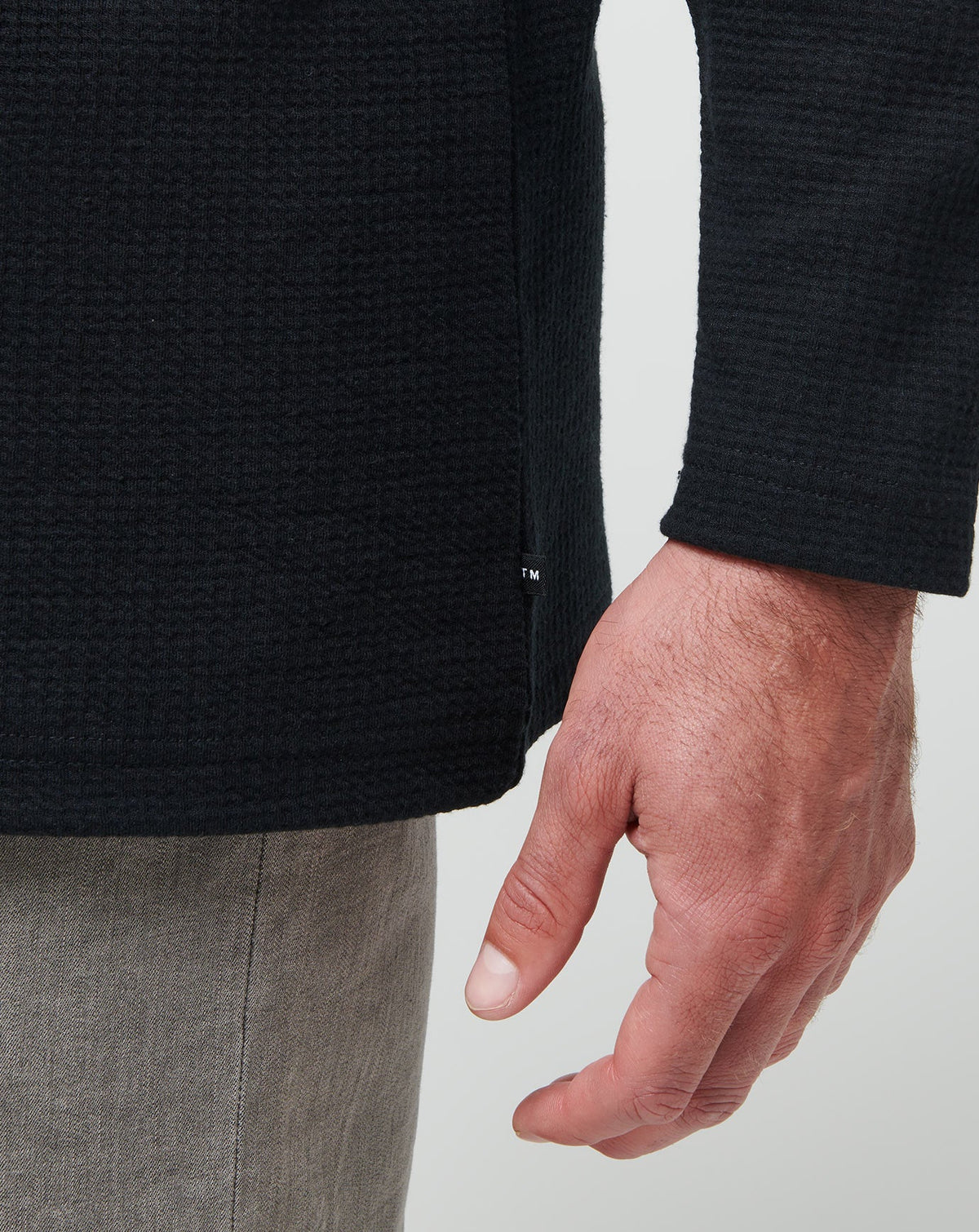 TravisMathew | Cloud Waffle Crew - Black
