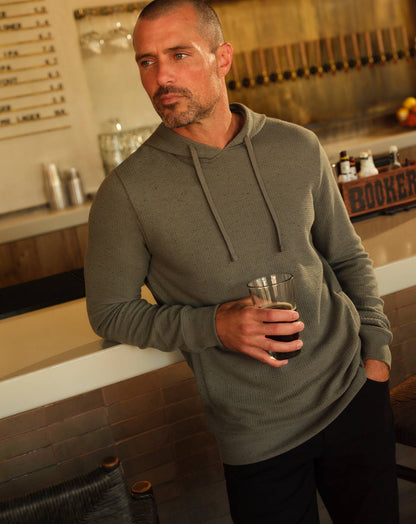 TravisMathew | Cloud Waffle Hoodie - Black