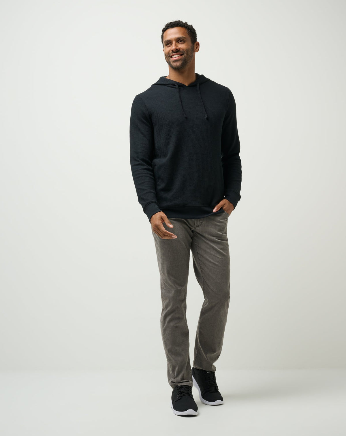 TravisMathew | Cloud Waffle Hoodie - Black