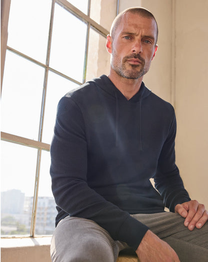 TravisMathew | Cloud Waffle Hoodie - Black