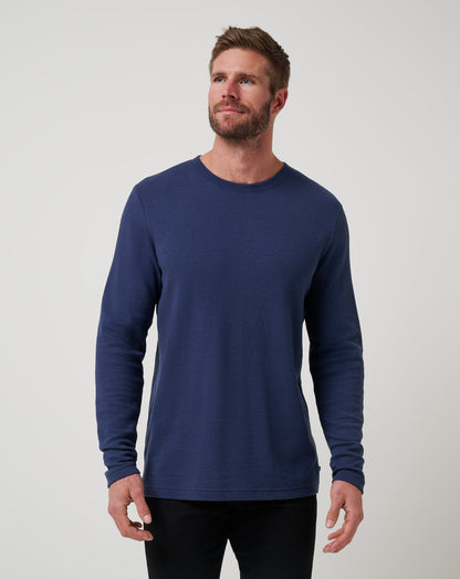 TravisMathew | Cloud Waffle Crew - Mood Indigo