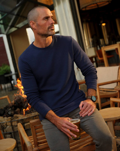 TravisMathew | Cloud Waffle Crew - Mood Indigo