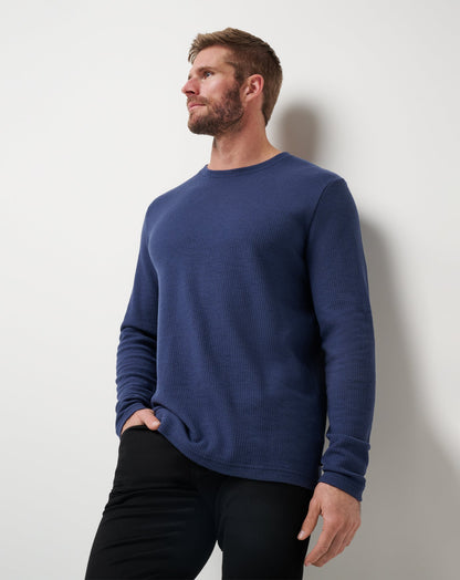 TravisMathew | Cloud Waffle Crew - Mood Indigo