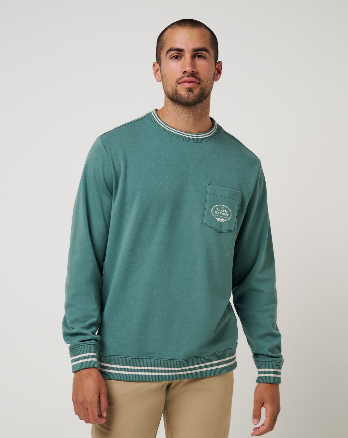 TravisMathew | Vip Ticket Crew - Silver Pine