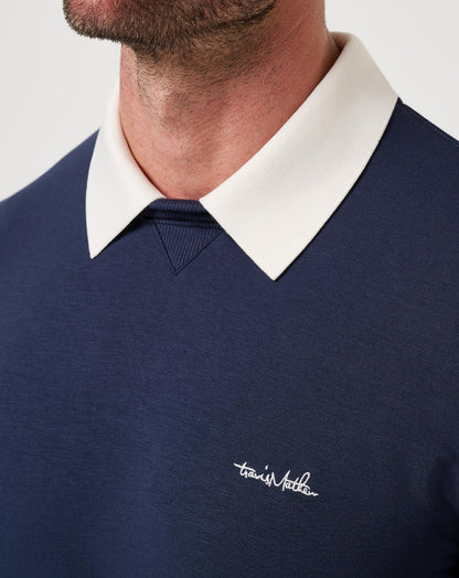 TravisMathew | Amenities Collar Crew - Total Eclipse