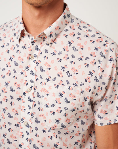 TravisMathew | Something New Button-Up - Moonbeam