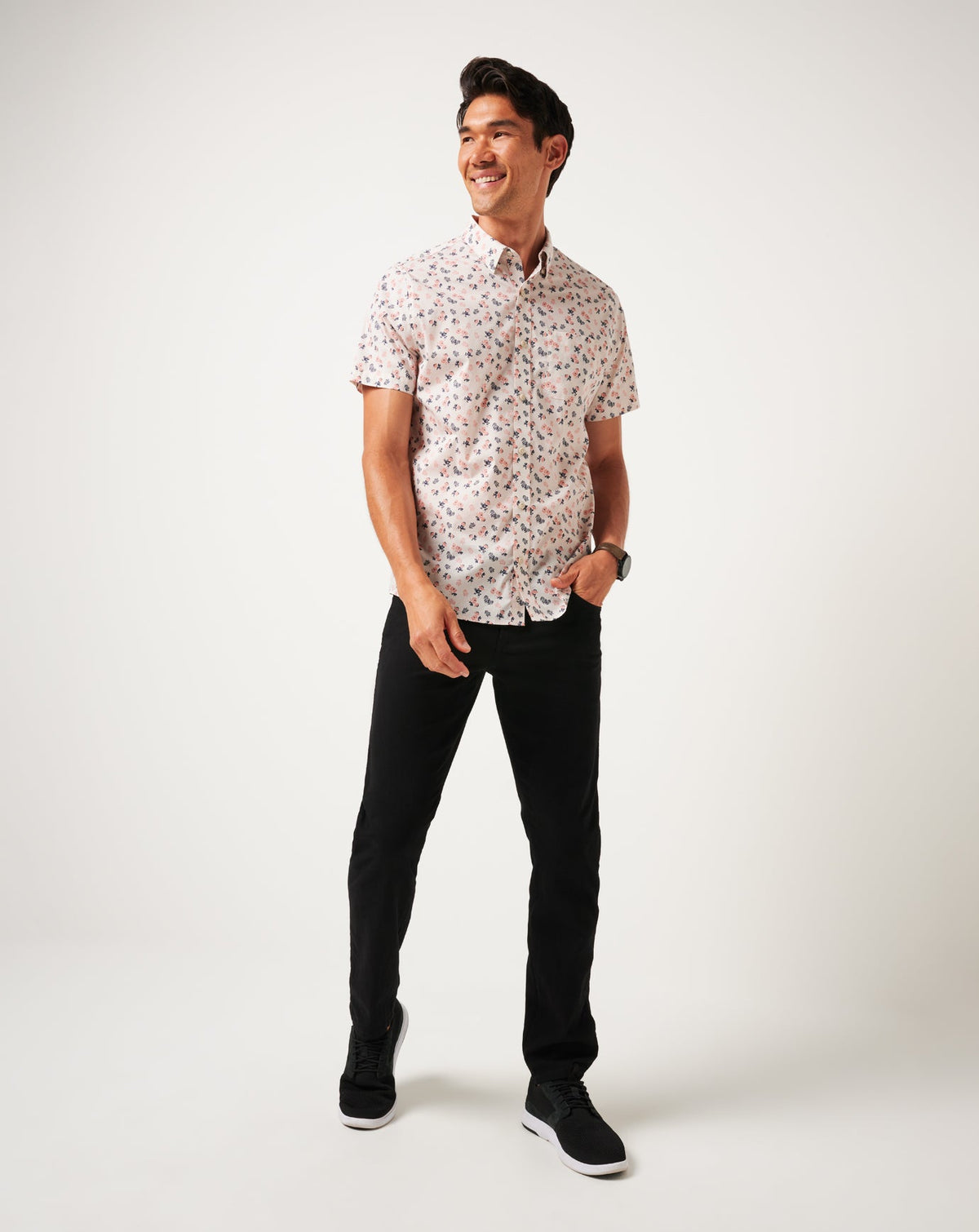 TravisMathew | Something New Button-Up - Moonbeam