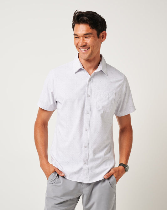 TravisMathew | Techwoven Acropolis Button-Up - White