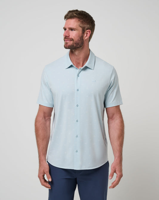 TravisMathew | Shore Of It Button-Up - Azzurro