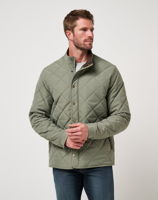 TravisMathew | Highlander Jacket - Dark Olive