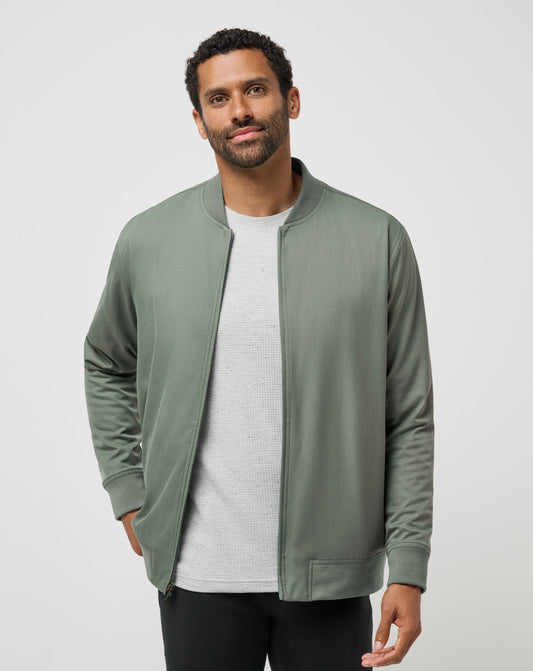 TravisMathew | Highway Men Jacket - Dark Olive
