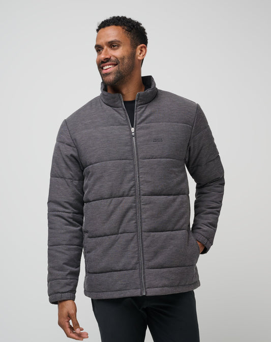 TravisMathew | Climate Drop Jacket - Heather Black