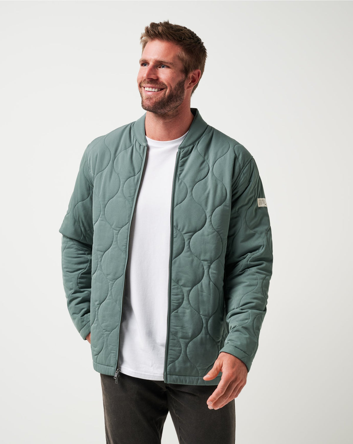 TravisMathew | Come What May Jacket - Balsam Green
