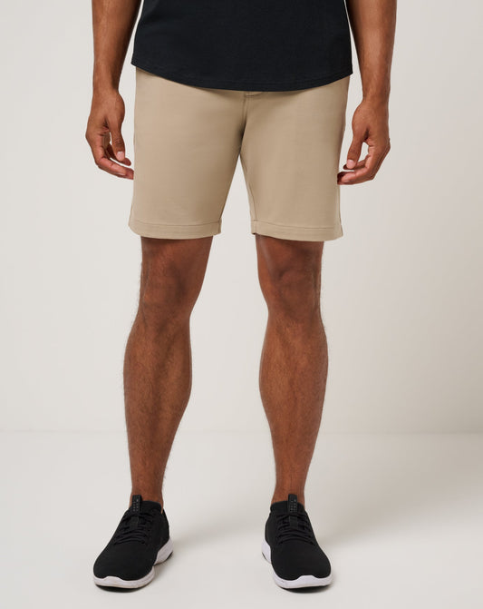 TravisMathew | Stretchknit Short 8In - Weathered Teak