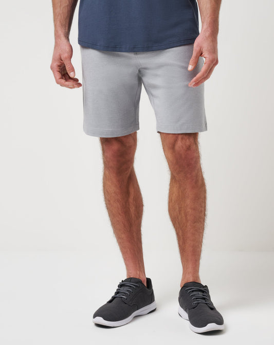 TravisMathew | Adirondack Short 9In - Heather Sleet