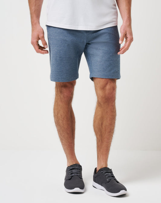TravisMathew | Adirondack Short 9In - Heather Navy