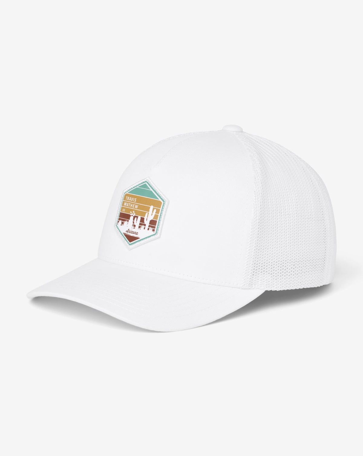 TravisMathew | High Desert Horizon Snapback Hat - White