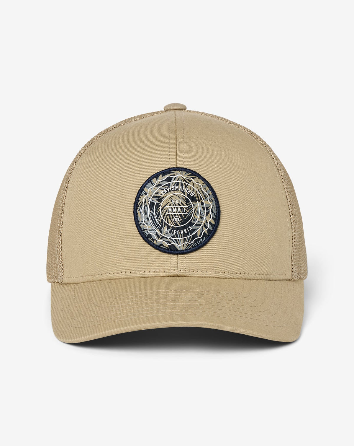 TravisMathew | The Patch Floral Snapback Hat - Weathered Teak