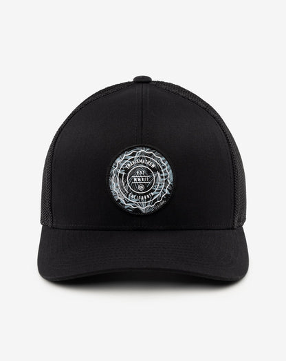 TravisMathew | The Patch Floral Snapback Hat - Black