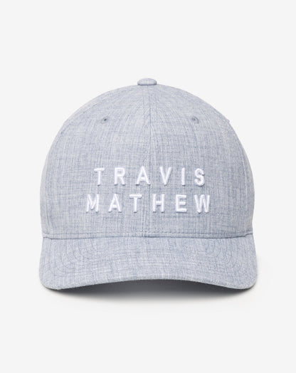 TravisMathew | Rockdale Snapback Hat - Heather Light Blue