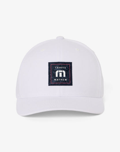 TravisMathew | Final Boarding Snapback Hat - White