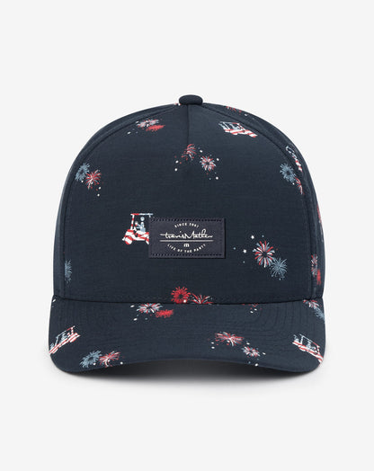 TravisMathew | Parade Route Snapback Hat - Total Eclipse