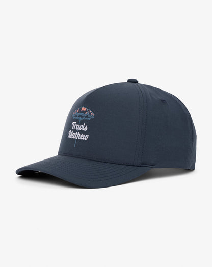 TravisMathew | Vacation Home Snapback Hat - Mood Indigo/Vintage Indigo