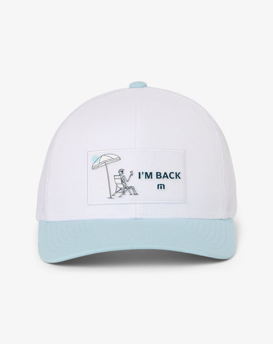 TravisMathew | Full Send Feb Snapback Hat - White
