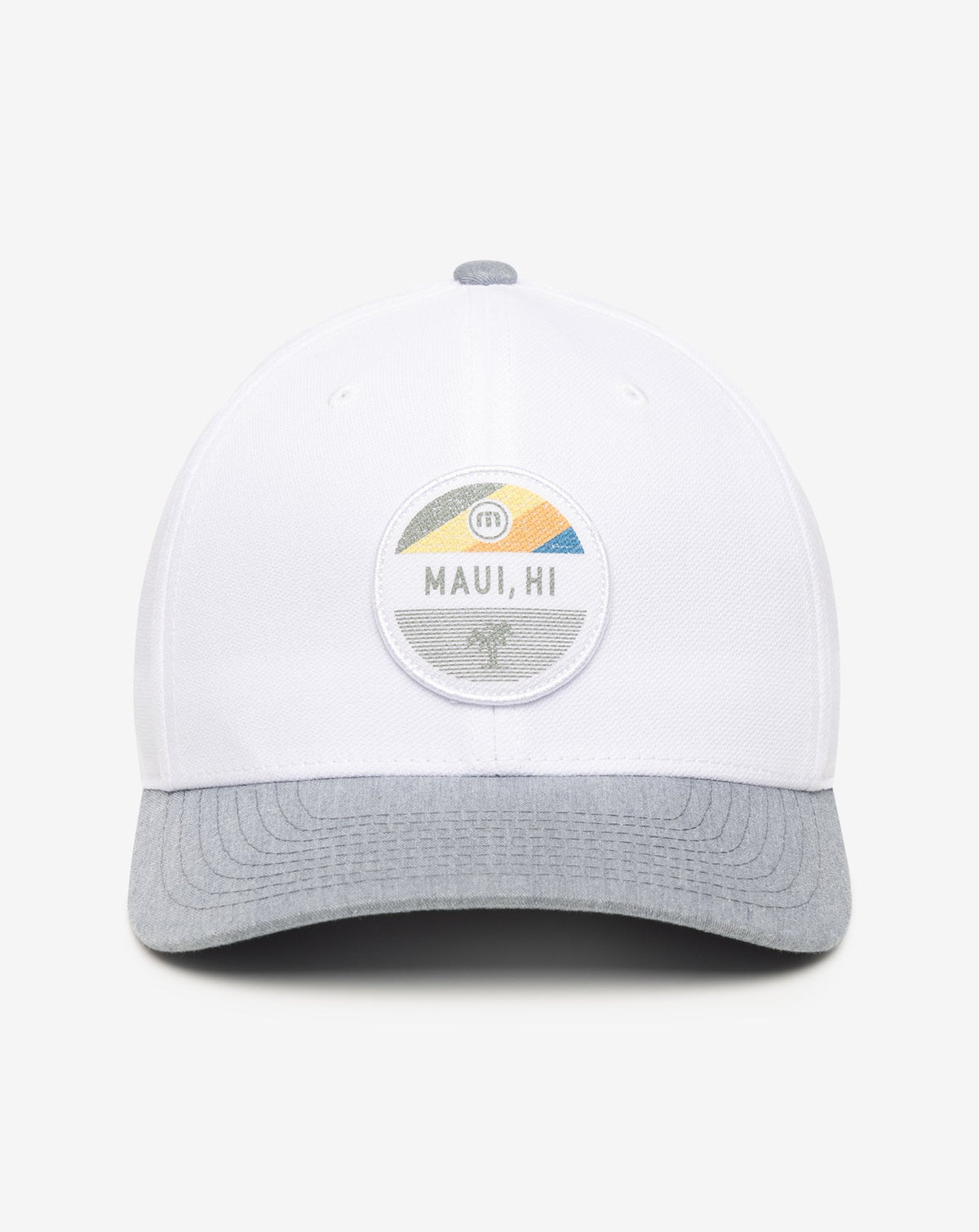 TravisMathew | Test The Waters Fitted Hat - White