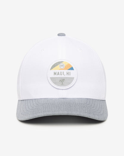 TravisMathew | Test The Waters Fitted Hat - White