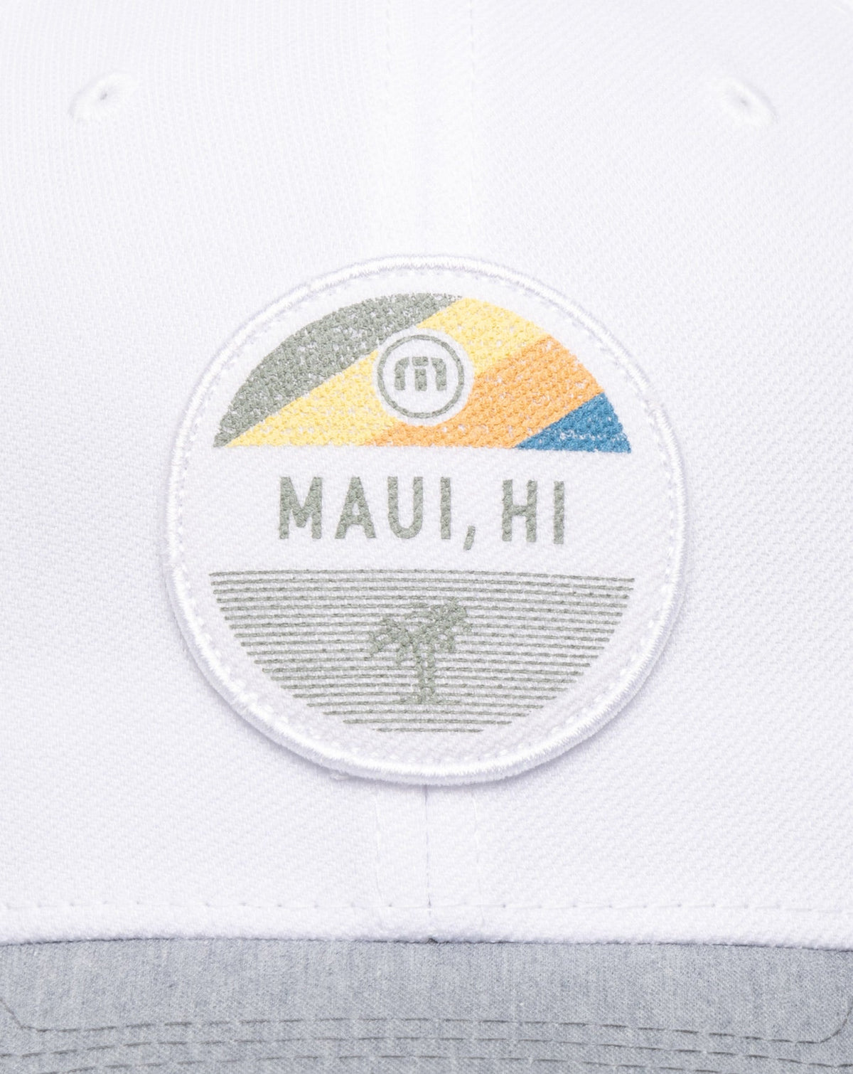 TravisMathew | Test The Waters Fitted Hat - White