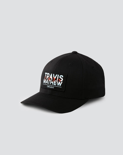 TravisMathew | Bulls Take The Court Fitted Hat - Black