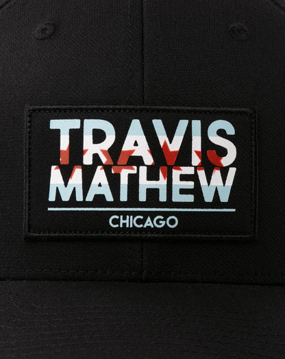 TravisMathew | Bulls Take The Court Fitted Hat - Black