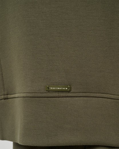 TravisMathew | Skyloft Soft Funnel Neck - Grape Leaf