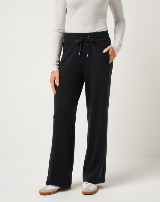 TravisMathew | Cloud Terry Wide Leg Pant - Black