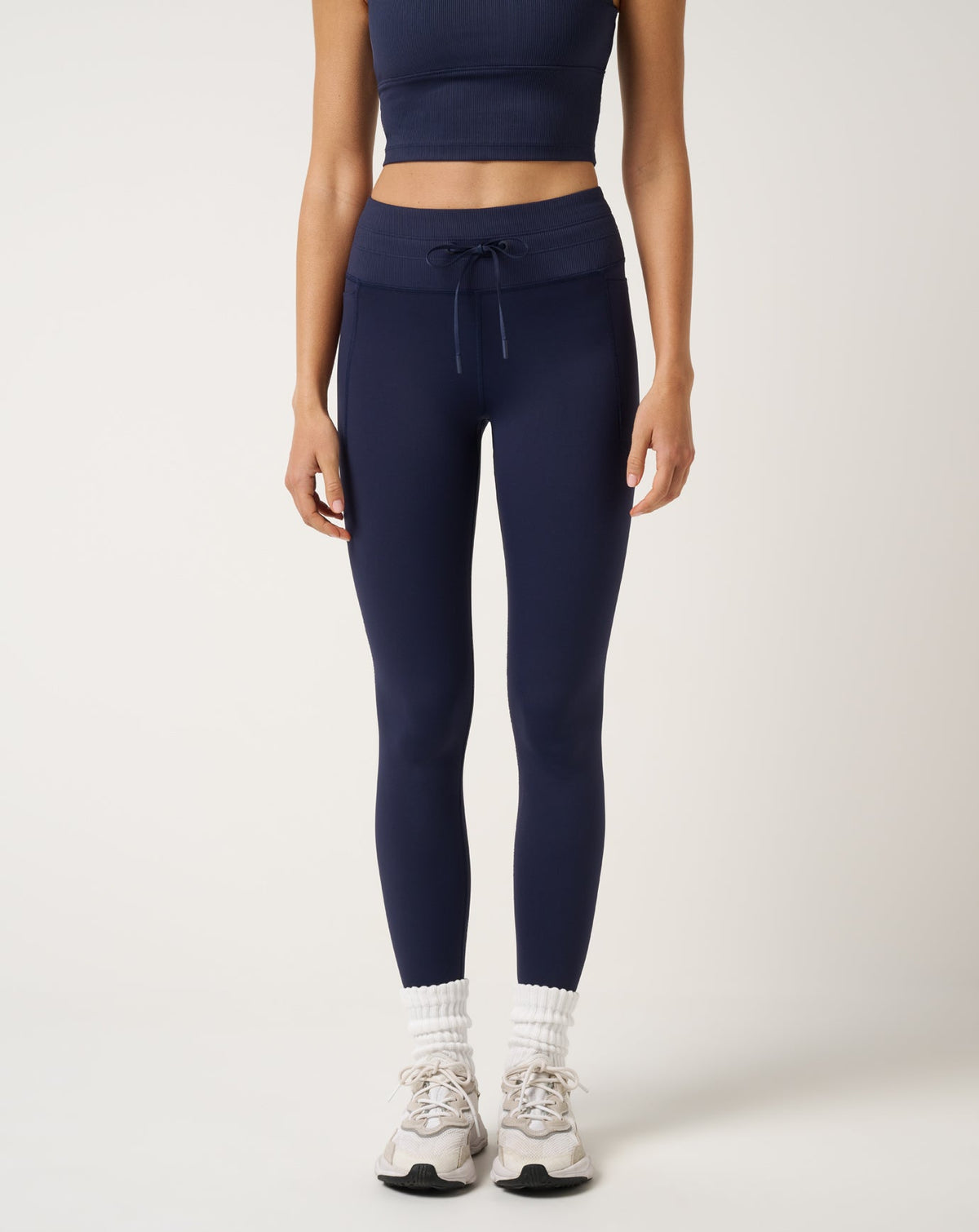 TravisMathew | Moveknit Tie Bonded Legging - Navy Blazer