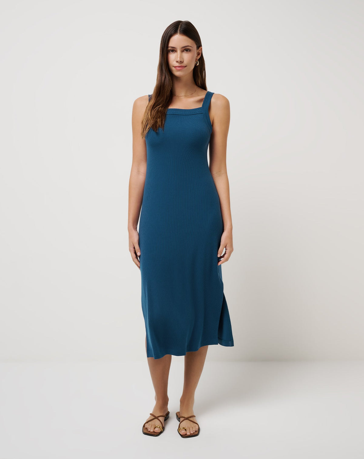 TravisMathew | Pinot Cloud Midi Dress - Poseidon