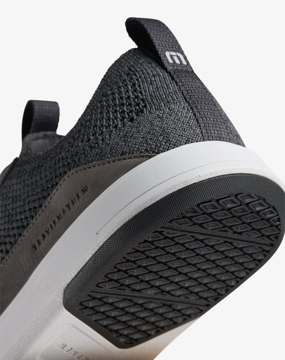 TravisMathew | The Modern One Shoe - Heather Grey Pinstripe