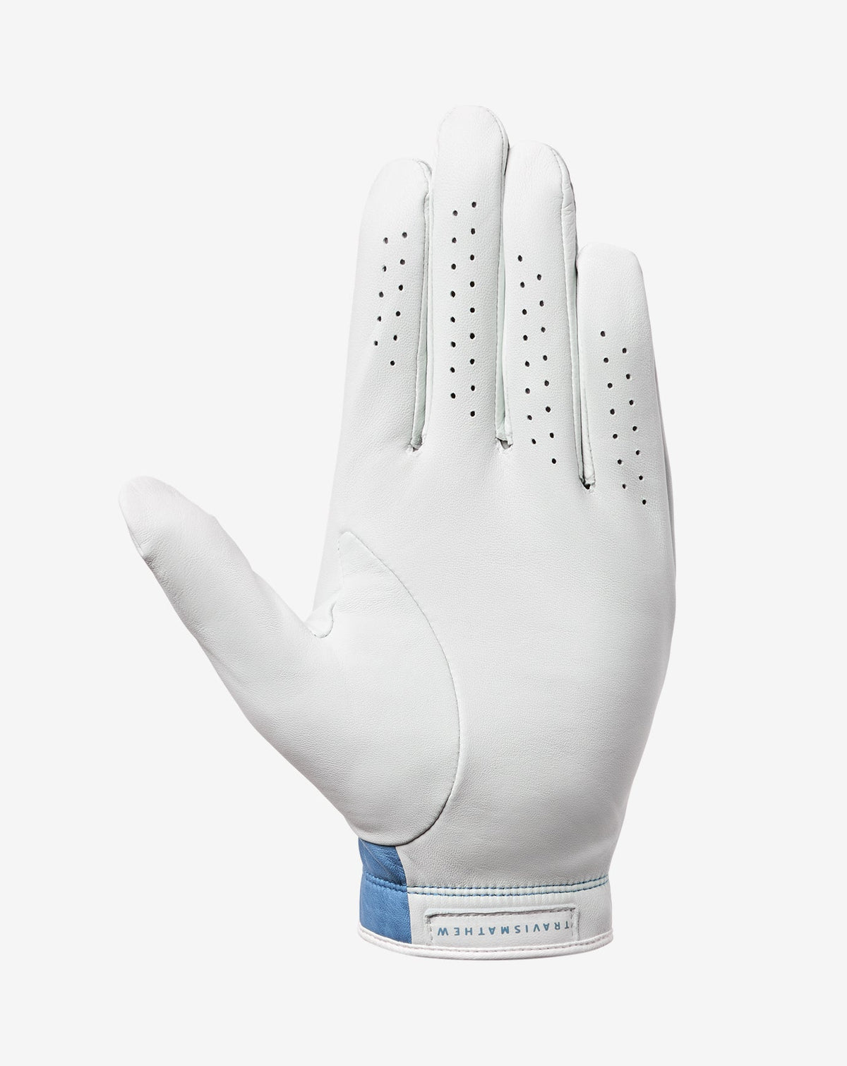 TravisMathew | Premier Mapes Golf Glove - White/Pacific Coast