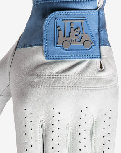 TravisMathew | Premier Mapes Golf Glove - White/Pacific Coast
