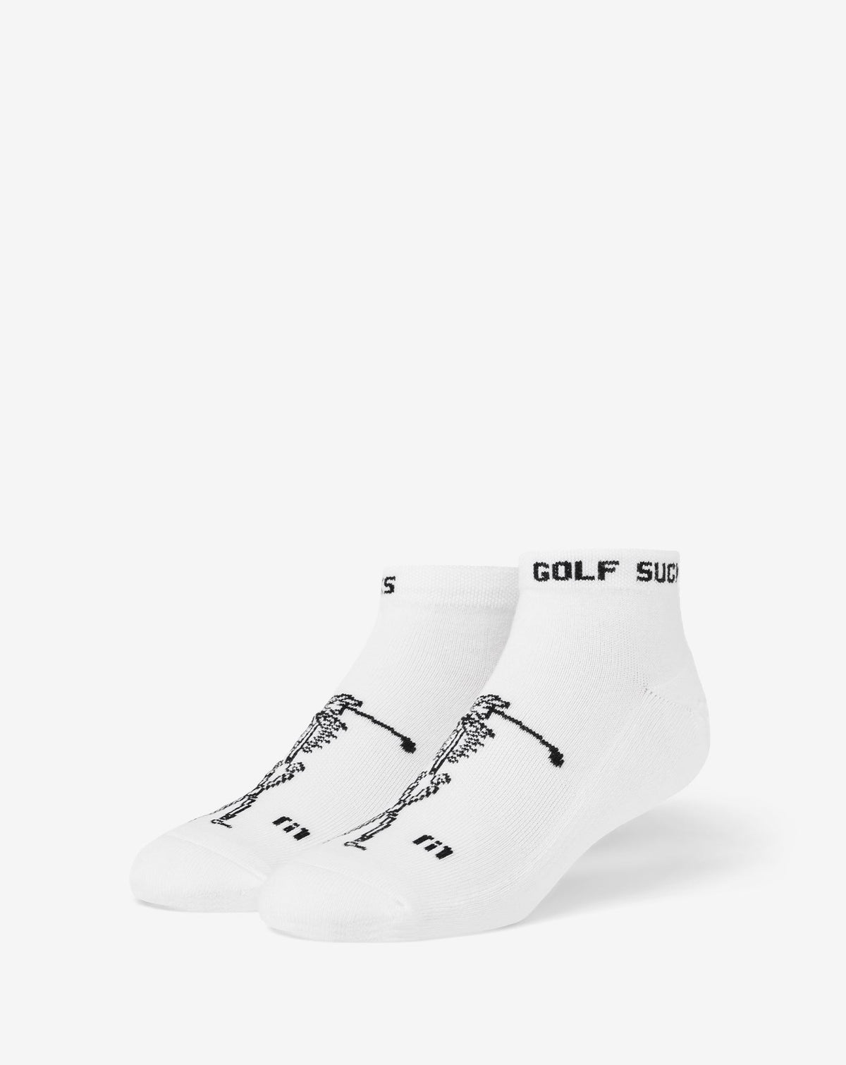 TravisMathew | Golf Sucks Ankle Sock - White