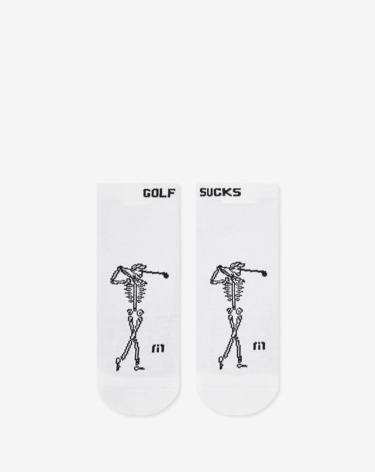 TravisMathew | Golf Sucks Ankle Sock - White