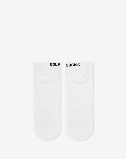 TravisMathew | Golf Sucks Ankle Sock - White