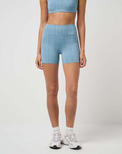 TravisMathew | Moveknit Bonded Short - Smoke Blue Multi