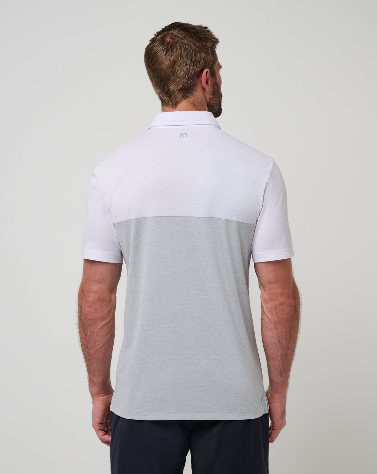 TravisMathew | Tennessee Drop Back Polo - White/Heather Grey